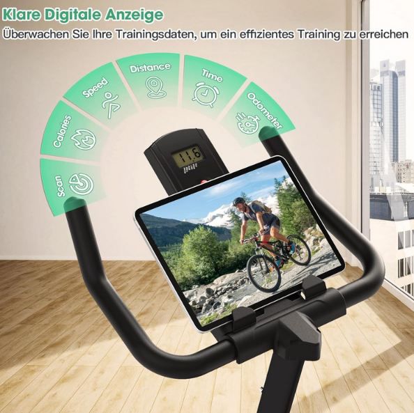 🚲 Advamsoler Heimtrainer Fahrrad mit Magnet Widerstand für 98,04€ (statt 197€)