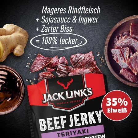 🥩 12er Pack Jack Links Beef Jerky Teriyaki, je 60g ab 36,68€ (statt 48€)