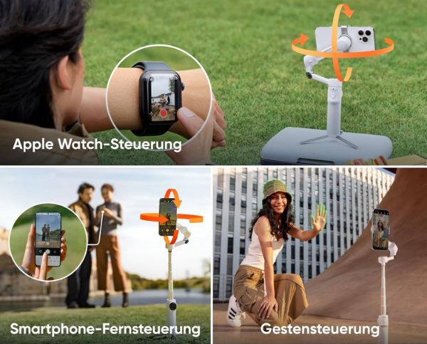 📷 Insta360 Flow 2 Plus KI Tracker Gimbal Bundle für 119€ (statt 150€)