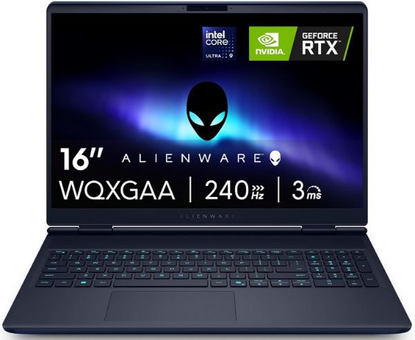 💻 Alienware AC16251 16x Aurora Gaming Laptop mit RTX 5070 für 1.899€ (statt 2.299€)
