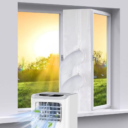 💨 Glanxy Fensterabdichtung für mobile Klimageräte, 400cm für 10,49€ (statt 15€)