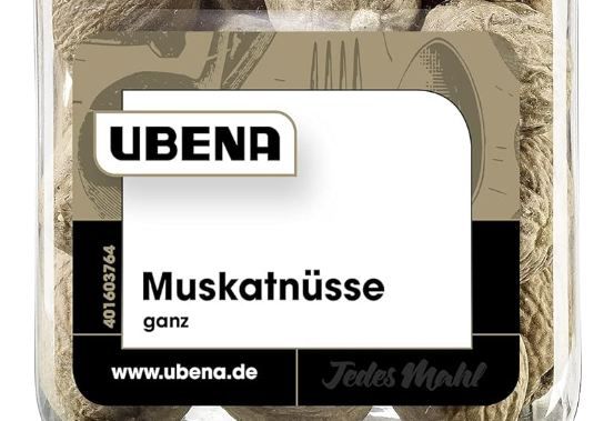 🌰 250g Ubena Foodservice Ganze Muskatnüsse ab 8,34€ (statt 11€)