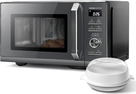 🍛 Toshiba MW3 AC26SFI(MG) Mikrowelle mit Grill, Dampf & Heißluft für 189,97€ (statt 230€)