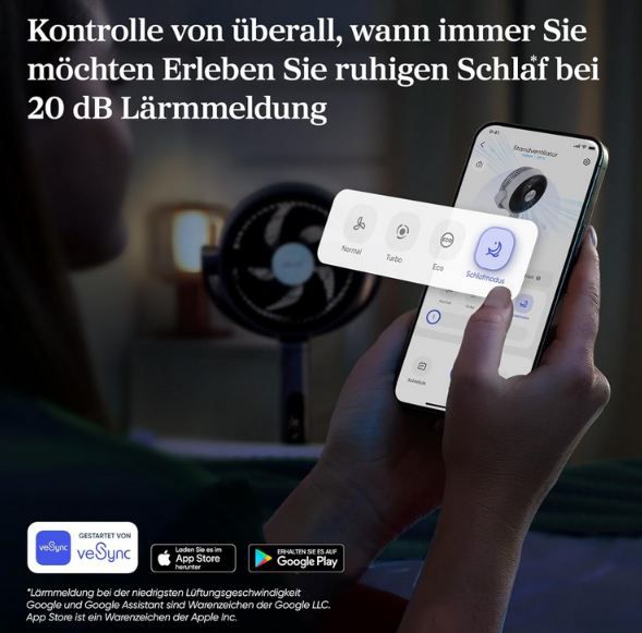 💨 Levoit Standventilator mit intelligenter Steuerung via APP & Alexa für 135,99€ (statt 160€)