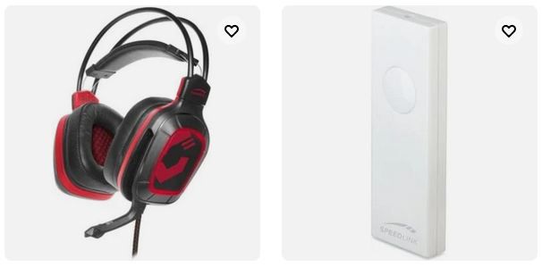 🎧⌨️ eBay: 50% Rabatt ab 2 Artikel von Speedlink   z.B. Headsets, Adapter, Mauspads, u.v.m.