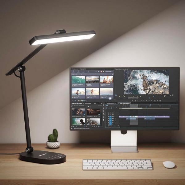 💡 Honeywell LED-Schreibtischlampe mit 3 Farbmodi, dimmbar für 59,99€ (statt 100€)