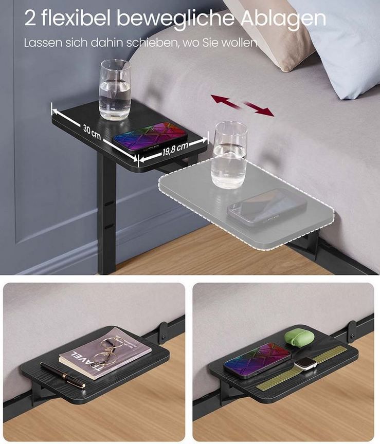 🛏️ VASAGLE Bettgestell aus Metall (90 x 200 cm) für 37,99€ (statt 50€)