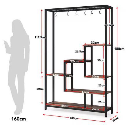 🌼 Tribesigns Pflanzenständer mit 5 Stufen + Haken für 59,39€ (statt 75€)