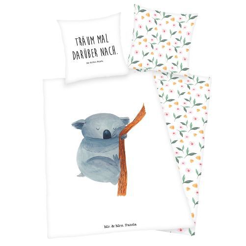 🛏️ Mr. & Mrs. Panda Koala Bettwäsche Set, 140 x 200cm für 9,95€ (statt 34€)