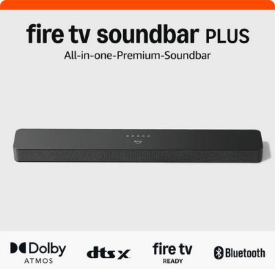 🔊 Amazon Fire TV Soundbar Plus mit 3.1 Kanal Sound & Dolby für 189,99€ (statt 270€)