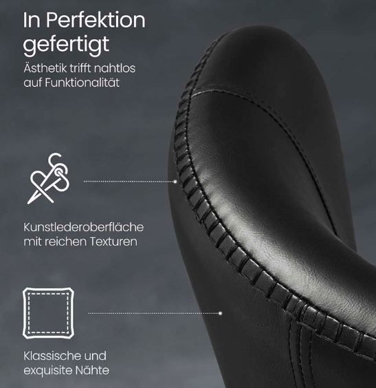 🪑 2er Set Vasagle Ekho Kollektion Esszimmerstühle für 95,99€ (statt 140€)