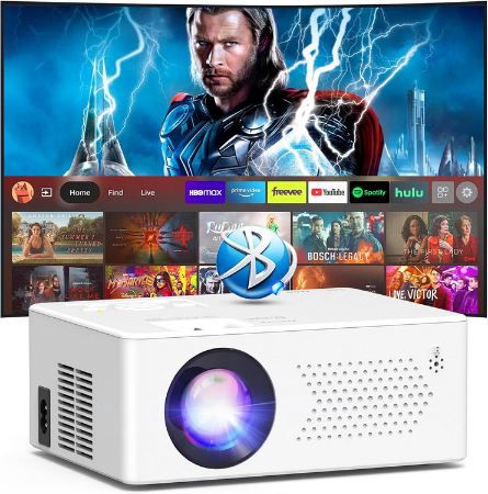 📽️ Puxinat 720p Mini Beamer mit Bluetooth inkl. Fernbedienung für 29,59€ (statt 37€)
