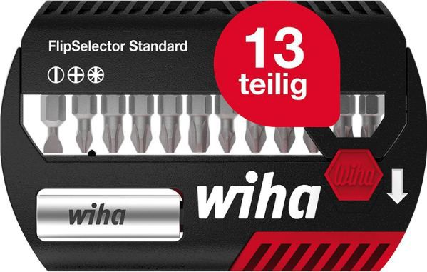 🪛 Wiha FlipSelector Bit Set, 13 tlg. für 15,90€ (statt 21€)
