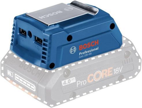🔋 Bosch Professional GAA 18V 48 18V System USB Ladegerät für 25,99€ (statt 35€)