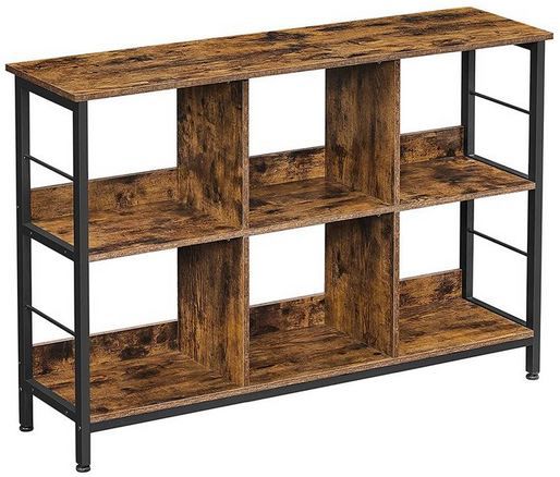 📚 Vasagle Industriestil Bücherregal mit 6 Fächern für 44,99€ (statt 67€)
