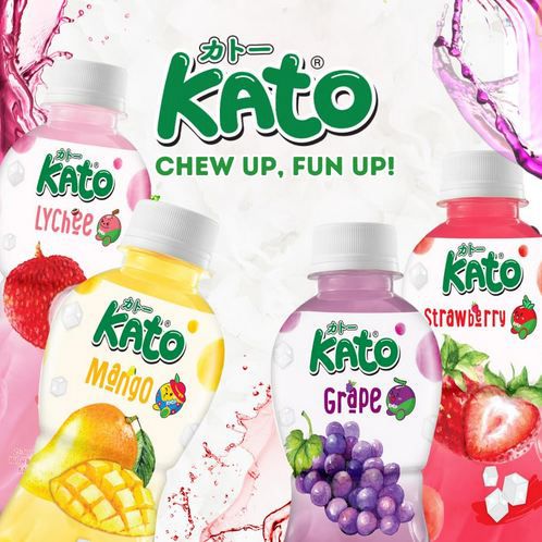 🍉 24er Pack KATO Wassermelonensaft mit Nata de Coco ab 19,36€ (statt 28€)