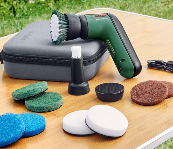 🧹 Bosch UniversalBrush Elektro Reinigungsbürsten Set für 42,99€ (statt 52€)