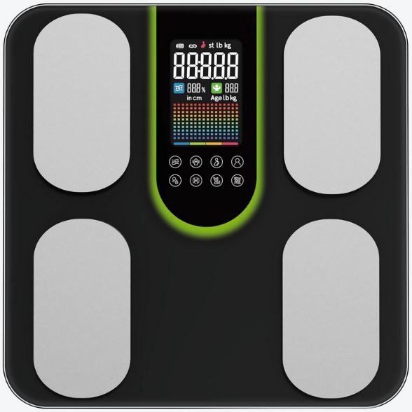 ⚖️ Letron Körperfettwaage mit 20 Körperwerten für 32,99€ (statt 60€)