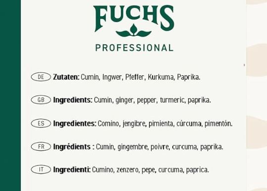 🫚 900g Fuchs Professional Marokko Gewürzmischung ab 12,29€ (statt 18€)