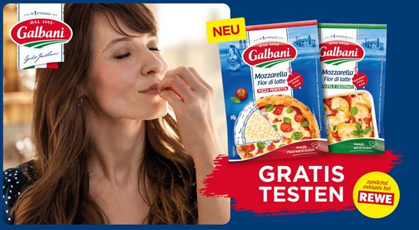 Galbani Mozzarella gratis ausprobieren