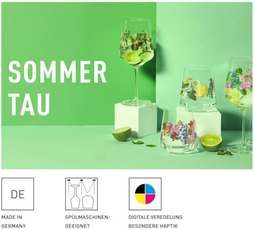 🍹🍹 2x Ritzenhoff Hugo SOMMERTAU Gläser für 20,94€ (statt 26€)