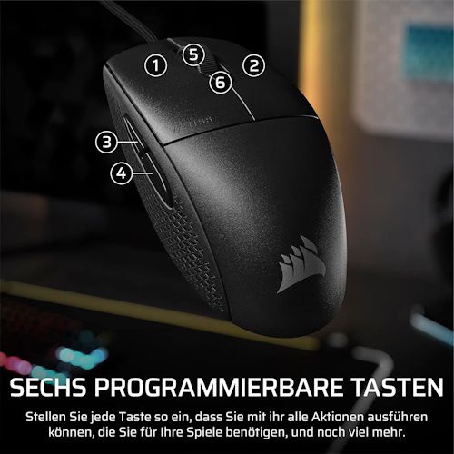 🖱️ Corsair M55 Gaming Kabel Maus für 24,99€ (statt 29€)