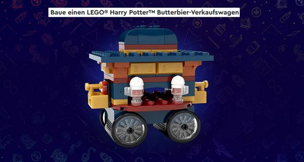 Gratis: LEGO Harry Potter Butterbier Verkaufswagen bei Bauaktion in LEGO Stores am 3.09. & 4.09.