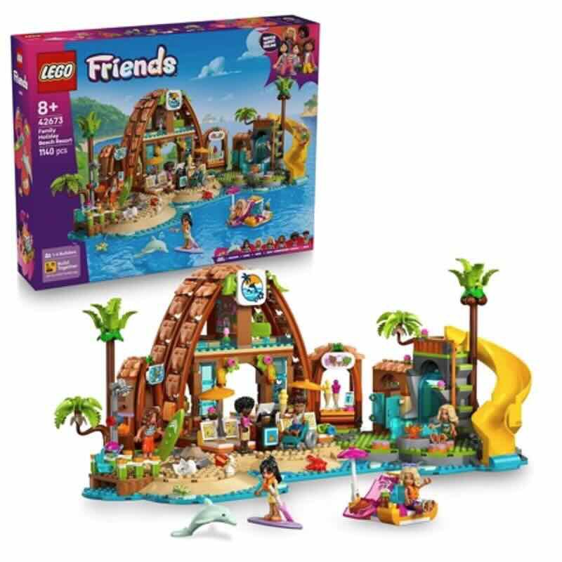 🧱 LEGO Friends – Familienurlaub im Strandresort (426739) für 79,99€ (statt 94€)