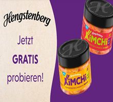 Mit Marktguru Kimchi von Hengstenberg gratis erhalten