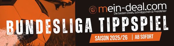🔥 Mein Deal ⚽ Bundesliga Tippspiel 2025/26 mit Gewinnen im Wert von 700€