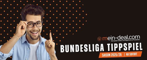 🔥 Mein Deal ⚽ Bundesliga Tippspiel 2025/26 mit Gewinnen im Wert von 700€