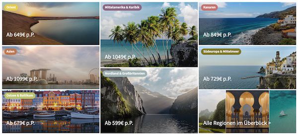 🚢 TUI Cruises Mein Schiff Wochenendangebote   z. B. 7 Nächte Zauber des Orients ab 599€