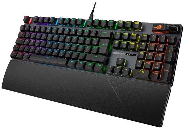 ⌨️ ASUS ROG Strix Scope II NX Snow RGB Gaming Tastatur für 74,90€ (statt 94€)