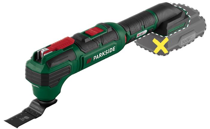 🛠️ Parkside 20V Akku Multifunktionswerkzeug PAMFW 20 Li C3 für 30,94€ (statt 39€)