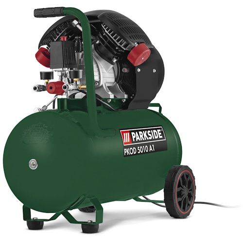 💨 Parkside Kompressor Doppelzylinder PKOD 5010 A1 für 188,95€ (statt 289€)