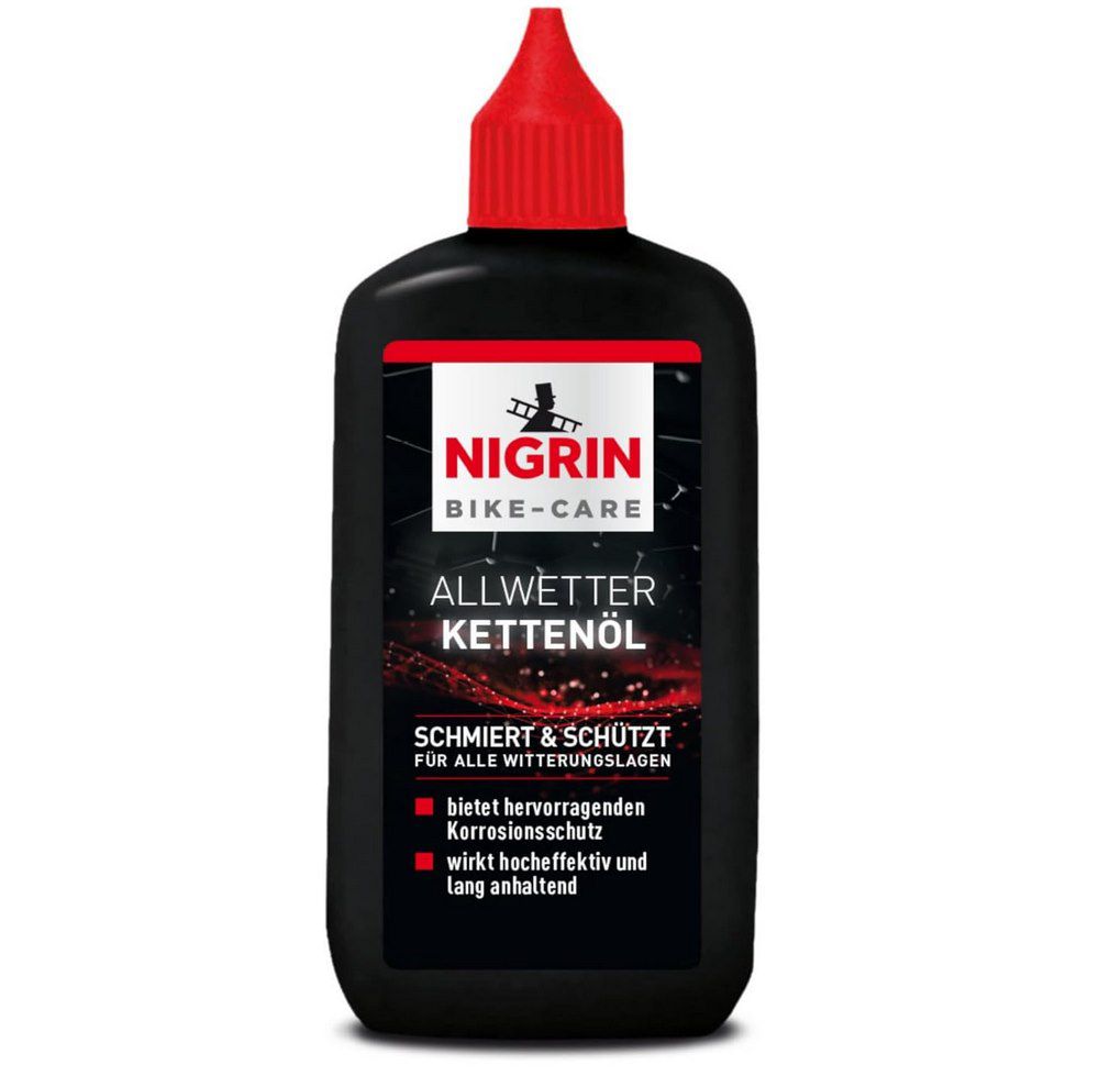 ⛓️ Nigrin Bike-Care Allwetter-Kettenöl 100 ml für 3,44€ (statt 8€)