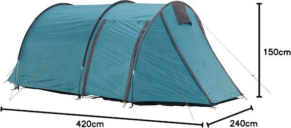 ⛺ Grand Canyon Zelt Robson 3 in Olive oder Grau für 99,99€ (statt 122€)