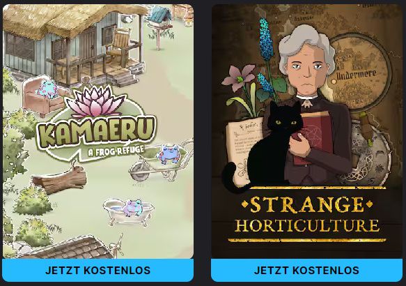🎮 Gratis Spiele bei Epic Games   Kamaeru: A Frog Refuge & Strange Horticulture