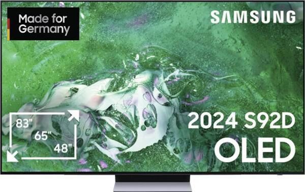 🖥️ Samsung GQ65S92DATXZG 65 OLED AI 4K Smart TV für 999€ (statt 1.248€)