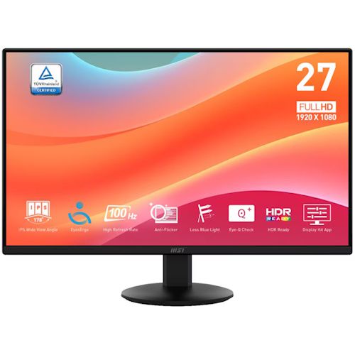 🖥️ MSI 27″ Monitor TFT PRO MP272LNT für 85,94€ (statt 205€)