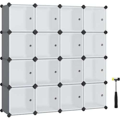 🗄️🗄️ Songmics Kleiderregalsystem aus 16 Würfeln für 29,99€ (statt 45€)