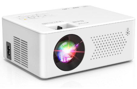 PURSHE 720p Mini Beamer mit Fernbedienung für 28€ (statt 37€)