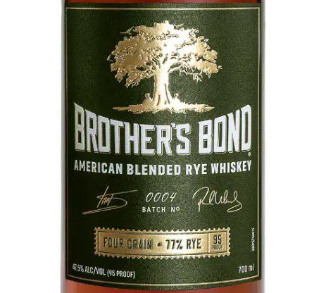 🥃 2x Brothers Bond American Blend Rye Whiskey 47.5% für 94,98€ (statt 126€)