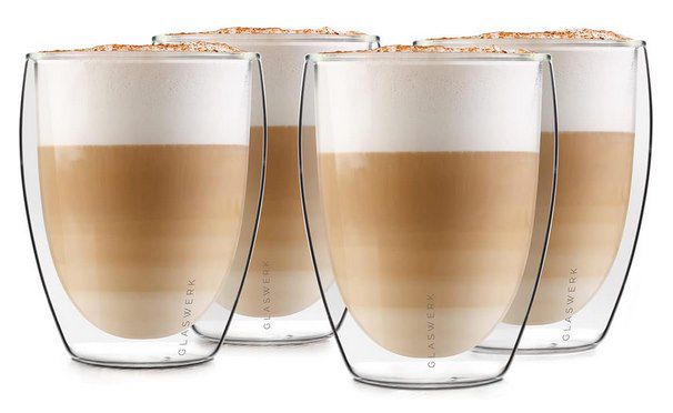 🥃 4x Glaswerk Jesolo doppelwandige Thermogläser (350 ml) für 19,37€ (statt 36€)