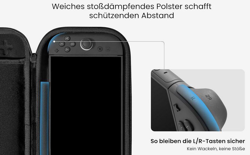 tomtoc Slim Tasche für Nintendo Switch 2 + 12 Spiele für 20,51€ (statt 27€)