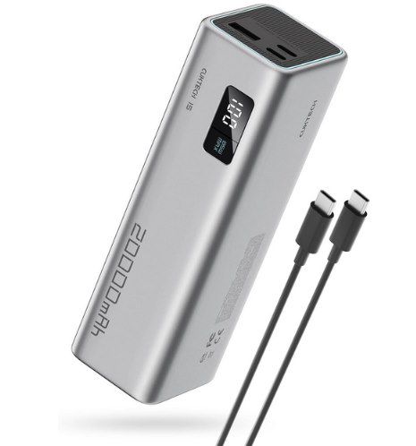 🔋 CUKTECH 65W USB C PD 3.0 Powerbank mit 20.000mAh für 37,49€ (statt 50€)