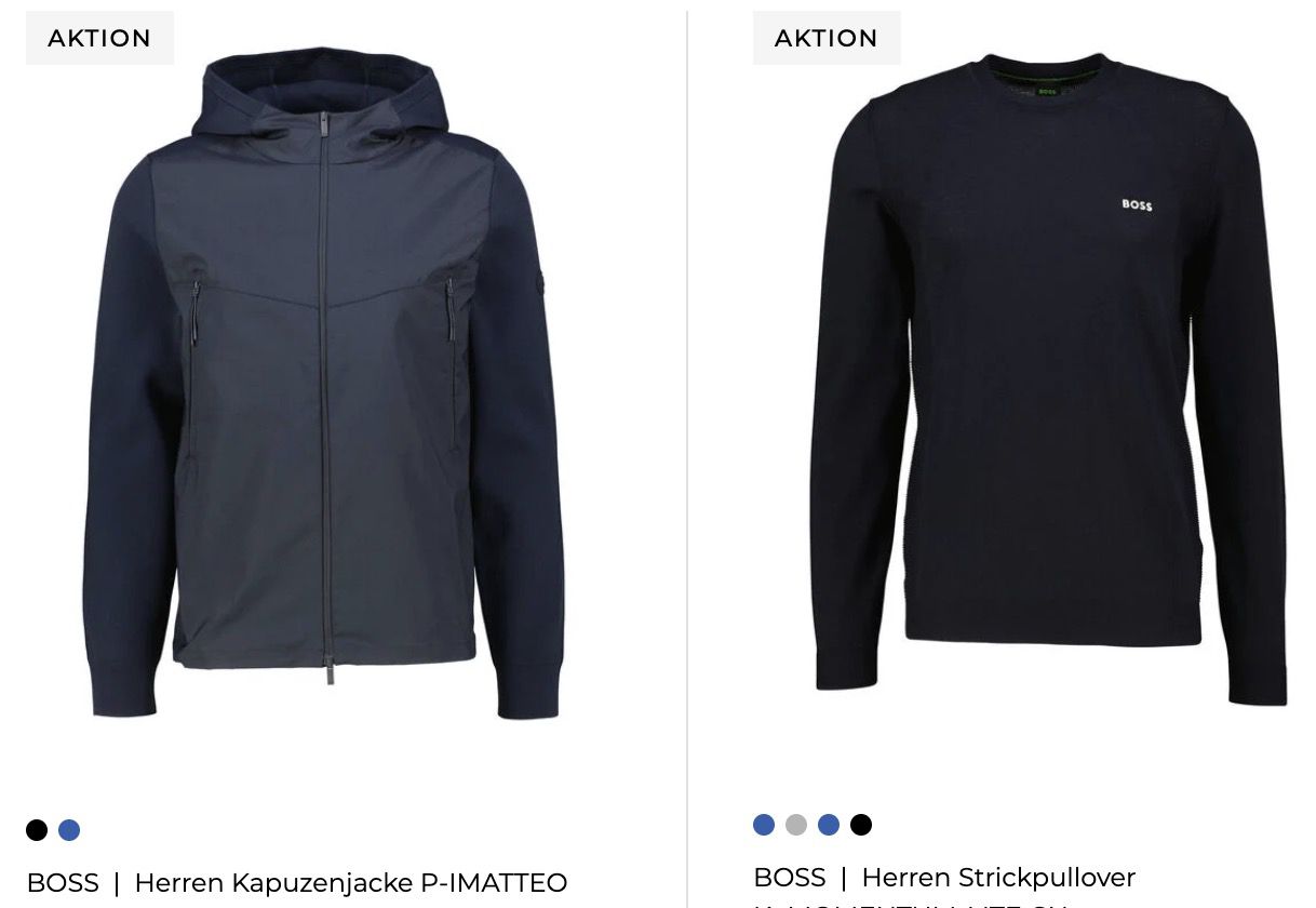 👕 engelhorn:  15% Rabatt auf Sweat, Hosen & Longsleeves (adidas, BOSS, GANT, G Star, u.v.m.)