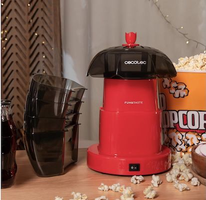 🍿🍿🍿 Cecotec PCorn Lotus   Elektrische Popcornmaschine für 27€ (statt 35€)