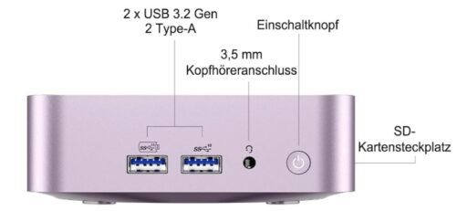 🔥 GEEKOM A6 Mini PC Aurora Edition mit Ryzen R7, 32GB RAM + 1TB ➡️ für 349€ (statt 549€)