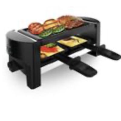 🍗 Cecotec Holz Raclette Käse & Grill 8200 mit 1200W für 12,90€ (statt 20€)